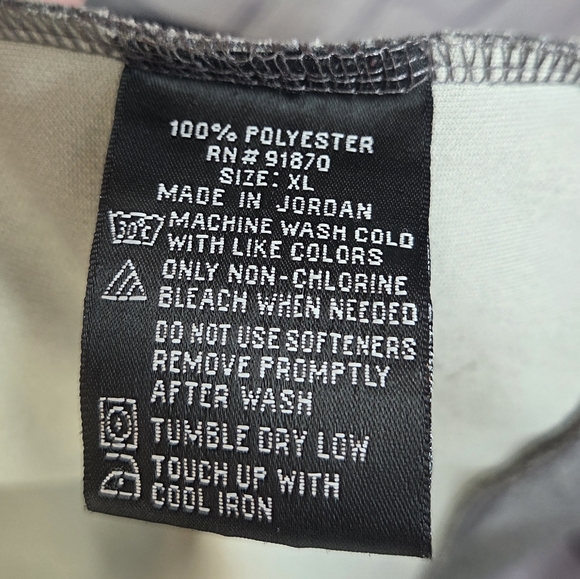 Pebble Beach Men's Charcoal Zip-Up Sweater - Picture 5 of 5